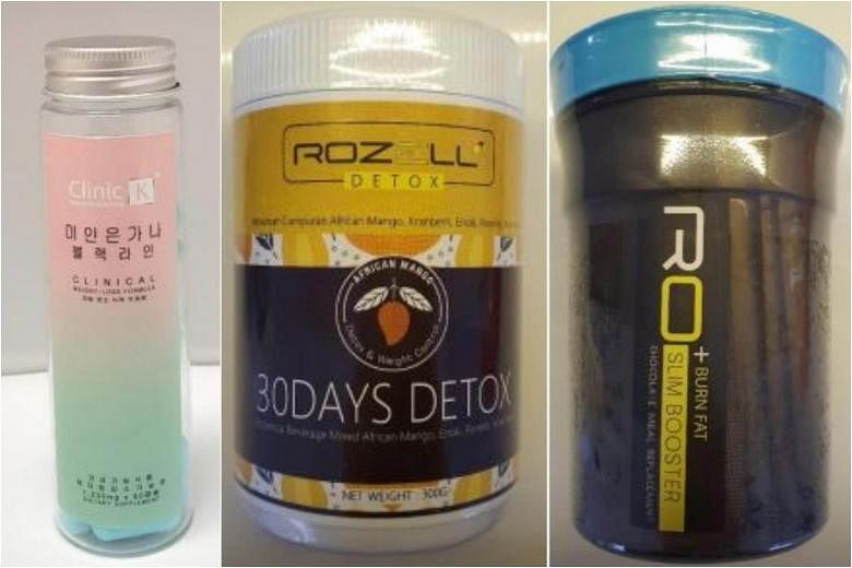 Tiga ‘produk penurun berat badan’ yang dijual secara online ditemukan mengandung zat berbahaya: HSA