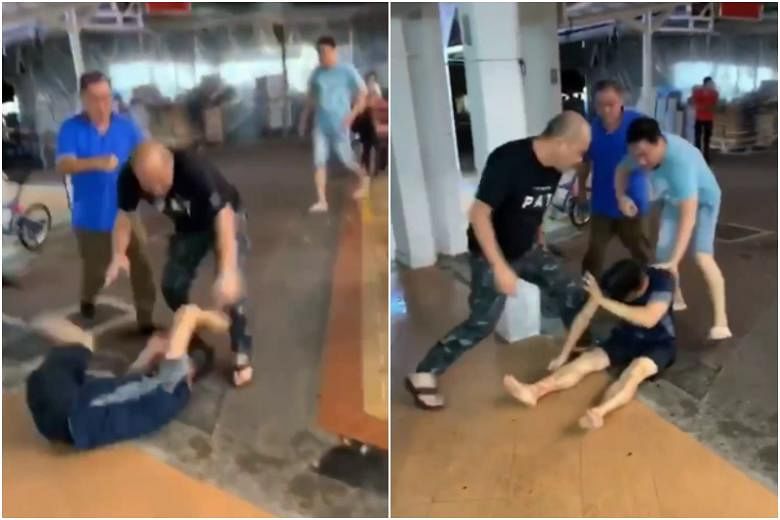 3 Pria Ditangkap Setelah Perkelahian Pecah di Kedai Kopi Bukit Batok