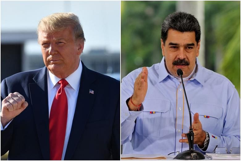 Trump mengatakan dia hanya akan bertemu Maduro Venezuela untuk membahas jalan keluar